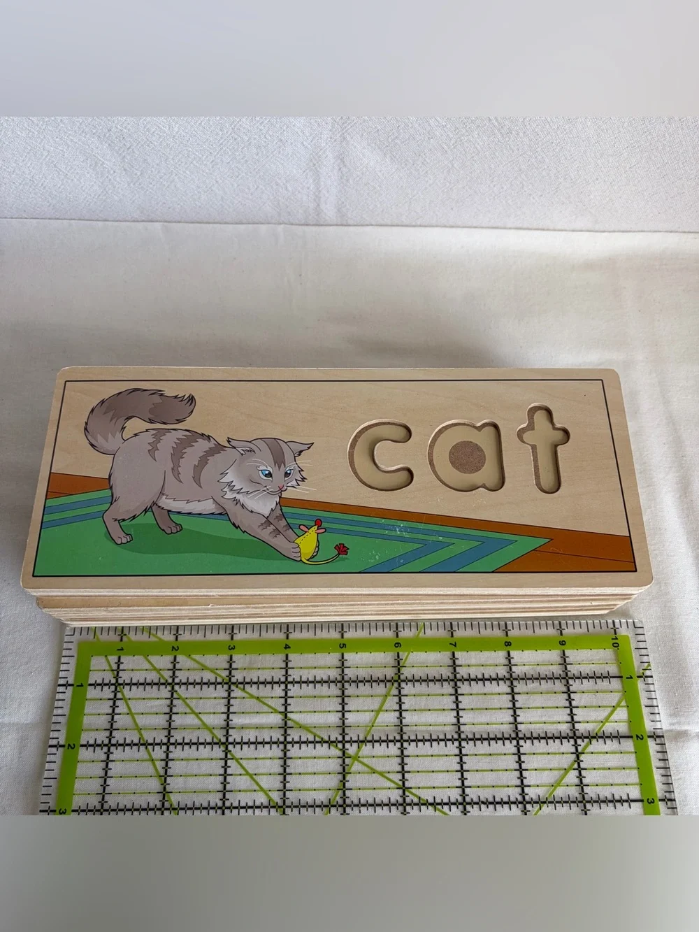 Melissa & Doug See and Spell Wooden Educational Alphabet Toy